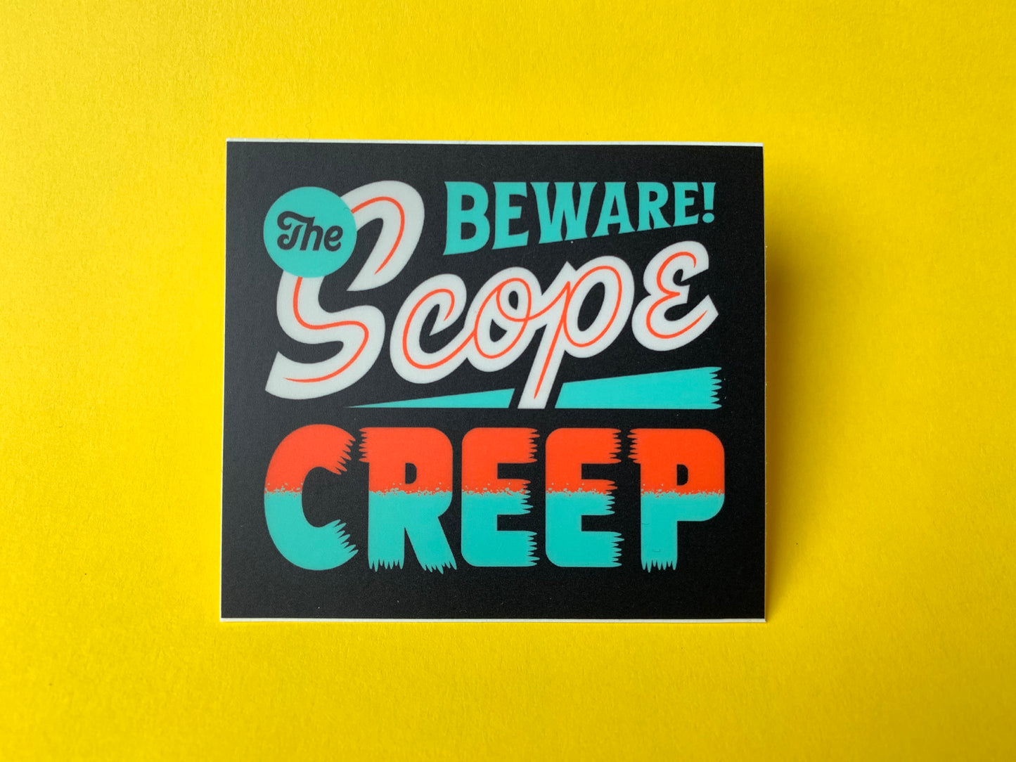 Horrible Quality Stickers