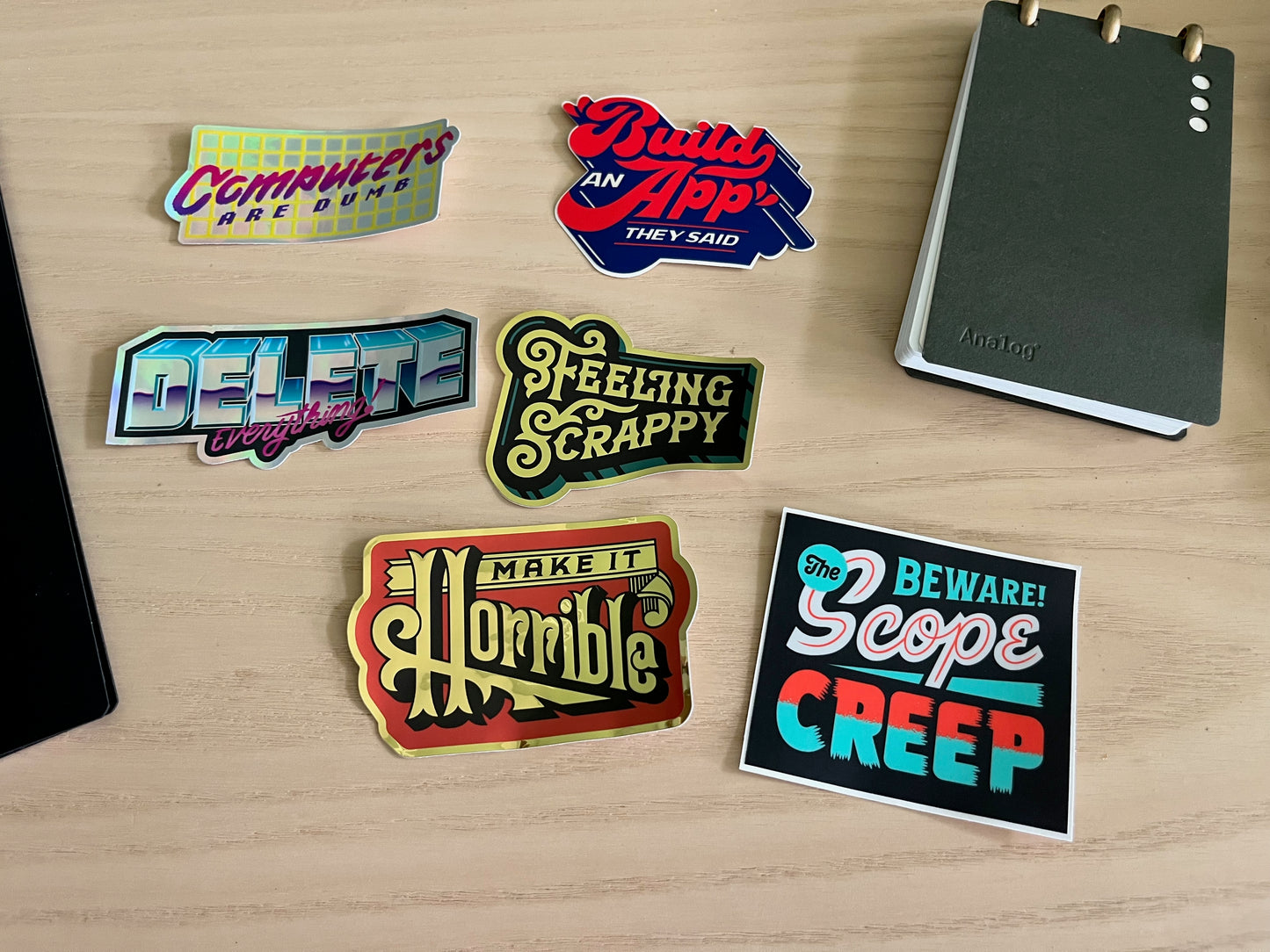 Horrible Quality Stickers